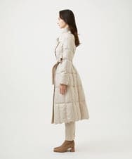 GBUAF32900 Sybilla(シビラ) ウールドッキングロングダウン ベージュ