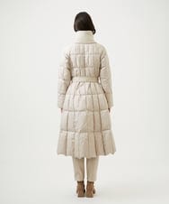 GBUAF32900 Sybilla(シビラ) ウールドッキングロングダウン ベージュ