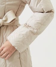 GBUAF32900 Sybilla(シビラ) ウールドッキングロングダウン ベージュ