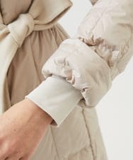 GBUAF32900 Sybilla(シビラ) ウールドッキングロングダウン ベージュ