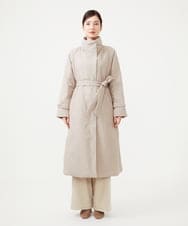 GBUAG21700 Sybilla(シビラ) スタンドカラーダウンコート ライトベージュ