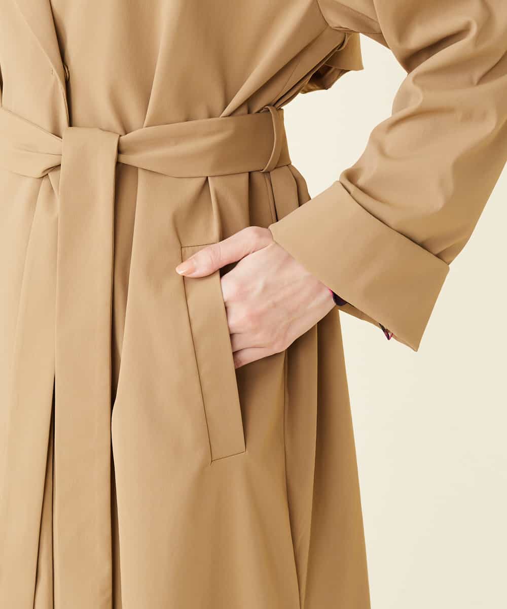 Sybilla シビラ ナイロンクラシカルトレンチコート イトキンオンラインストア