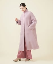 GBUAX18890 Sybilla(シビラ) 【ドラマ着用】デザインスリーブウールコート ピンク