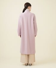 GBUAX18890 Sybilla(シビラ) デザインスリーブウールコート ピンク