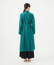 GBUGA02900 Sybilla(シビラ) ワッシャー加工ロングコート グリーン