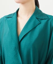 GBUGA02900 Sybilla(シビラ) ワッシャー加工ロングコート グリーン