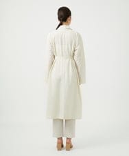 GBUGE05900 Sybilla(シビラ) シルクナイロンロングコート ライトベージュ