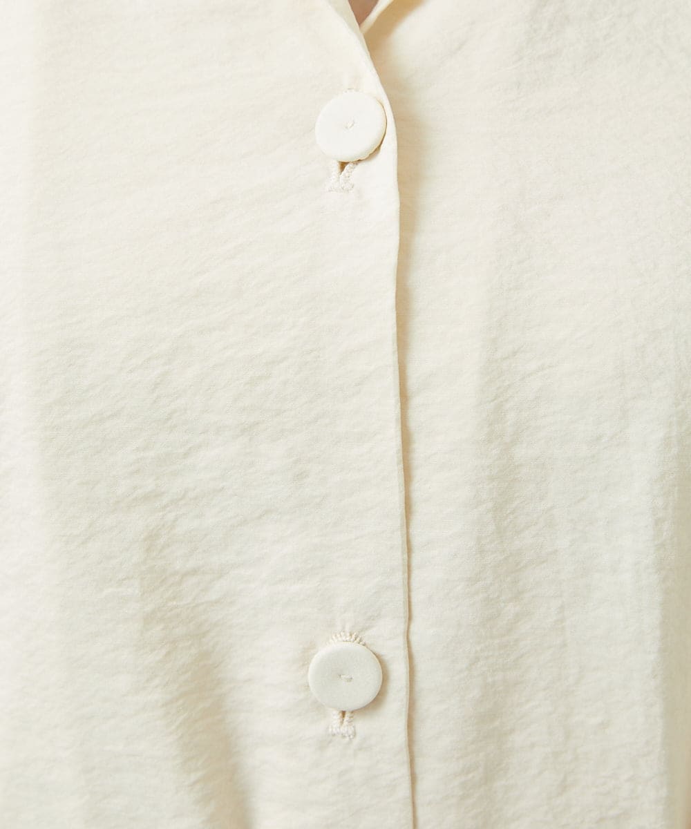 GBUGE05900 Sybilla(シビラ) シルクナイロンロングコート ライトベージュ