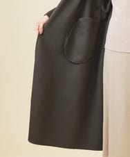 GBUVB02120 Sybilla(シビラ) 【ドラマ着用】ショールカラーリバーコート グレーブラウン