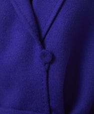 GBUVB02120 Sybilla(シビラ) 【ドラマ着用】ショールカラーリバーコート ブルー