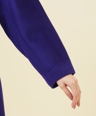 GBUVB02120 Sybilla(シビラ) 【ドラマ着用】ショールカラーリバーコート ブルー