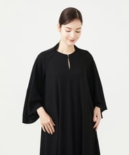 GDBAD02230 Sybilla(シビラ) ストールデザインボレロ ブラック