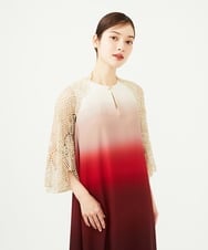 GDBAD05430 Sybilla(シビラ) サークルラメレースボレロ ゴールド