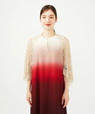 GDBAD05430 Sybilla(シビラ) サークルラメレースボレロ ゴールド