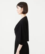 GDBAG04290 Sybilla(シビラ) タックデザインボレロ ブラック