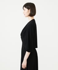 GDBAG04290 Sybilla(シビラ) タックデザインボレロ ブラック