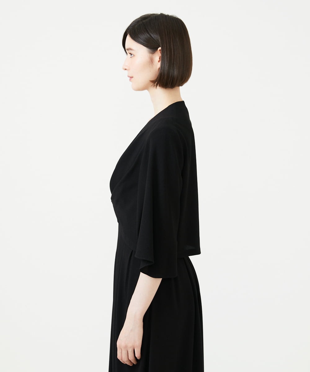GDBAG04290 Sybilla(シビラ) タックデザインボレロ ブラック
