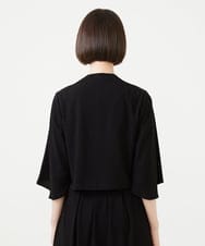 GDBAG04290 Sybilla(シビラ) タックデザインボレロ ブラック