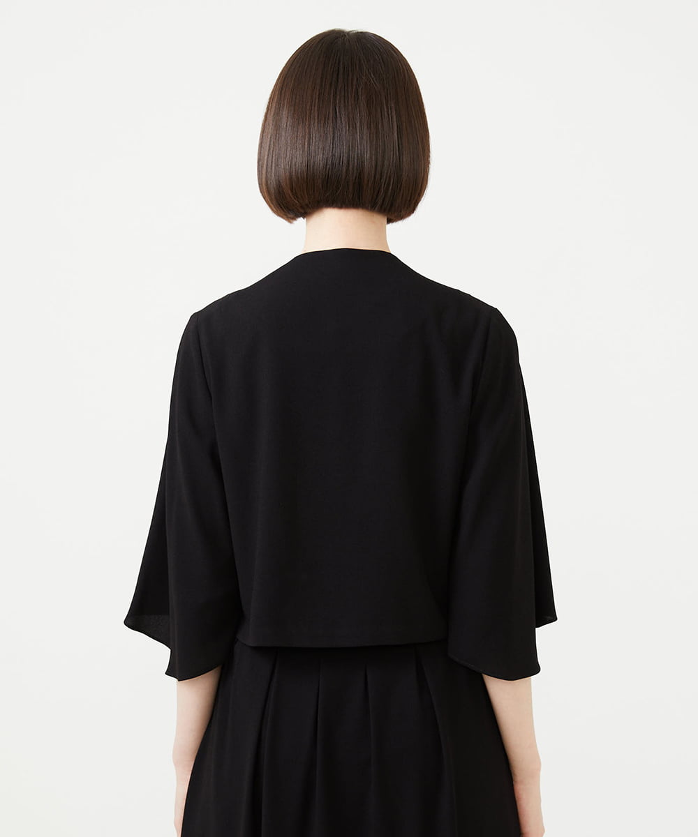 GDBAG04290 Sybilla(シビラ) タックデザインボレロ ブラック