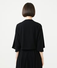 GDBAG04290 Sybilla(シビラ) タックデザインボレロ ブラック