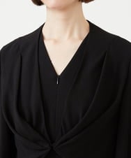 GDBAG04290 Sybilla(シビラ) タックデザインボレロ ブラック