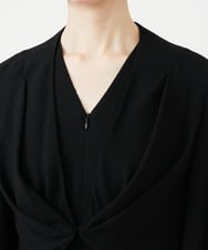 GDBAG04290 Sybilla(シビラ) タックデザインボレロ ブラック