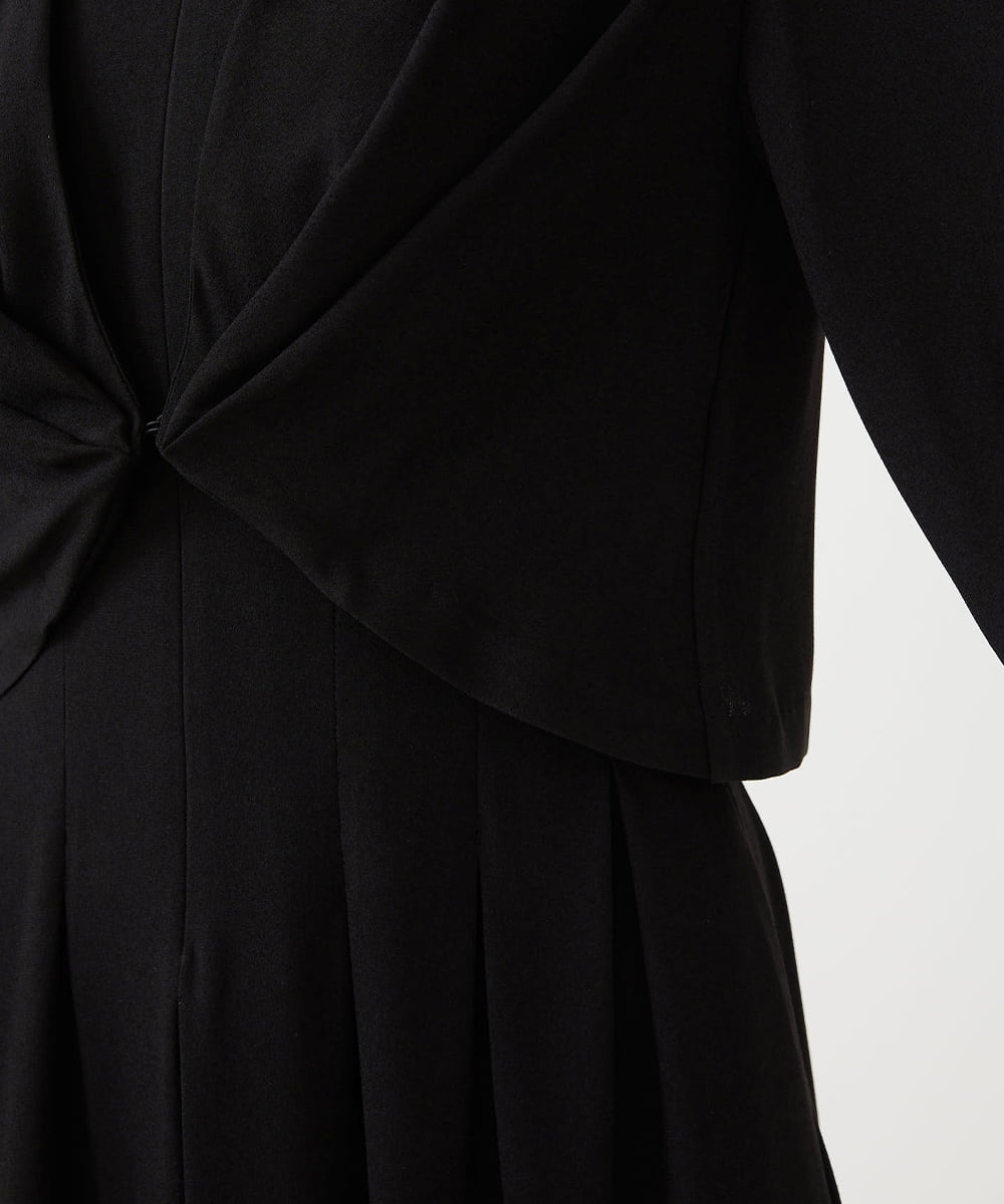 GDBAG04290 Sybilla(シビラ) タックデザインボレロ ブラック
