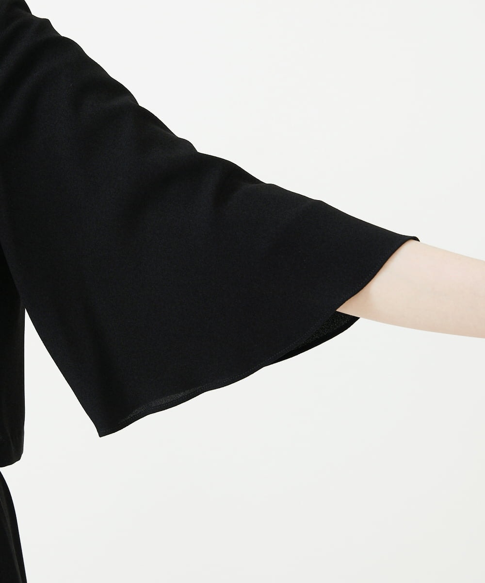 GDBAG04290 Sybilla(シビラ) タックデザインボレロ ブラック