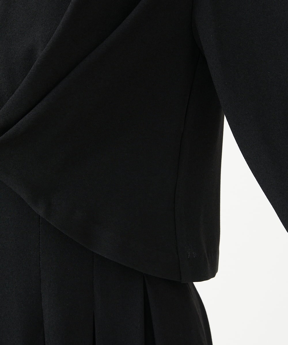 GDBAG04290 Sybilla(シビラ) タックデザインボレロ ブラック