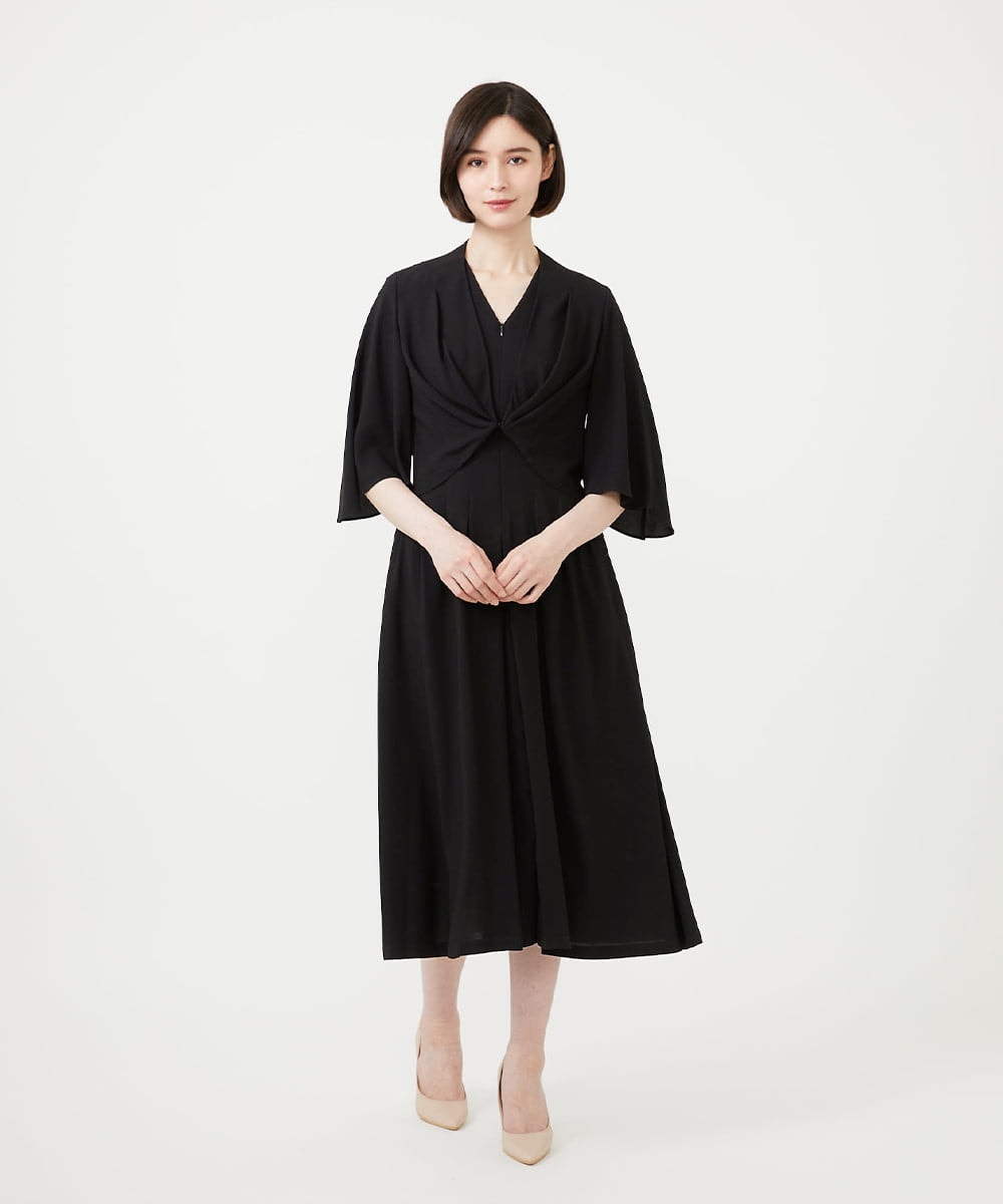 GDBAG04290 Sybilla(シビラ) タックデザインボレロ ブラック