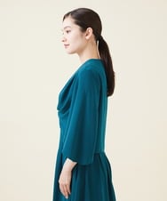 GDBAV04290 Sybilla(シビラ) タックデザインボレロ グリーン