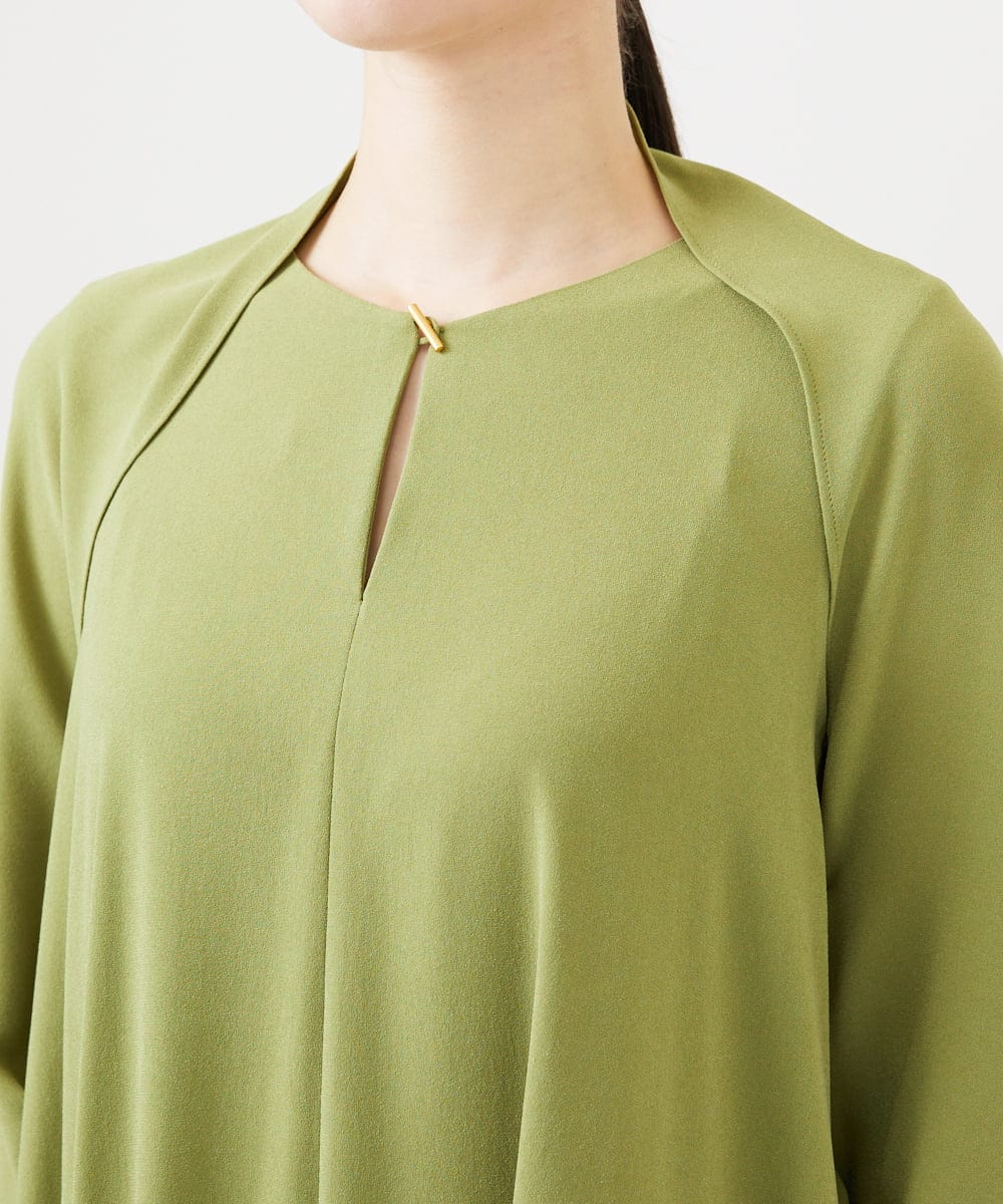 GDBGD02230 Sybilla(シビラ) ストールデザインボレロ グリーン