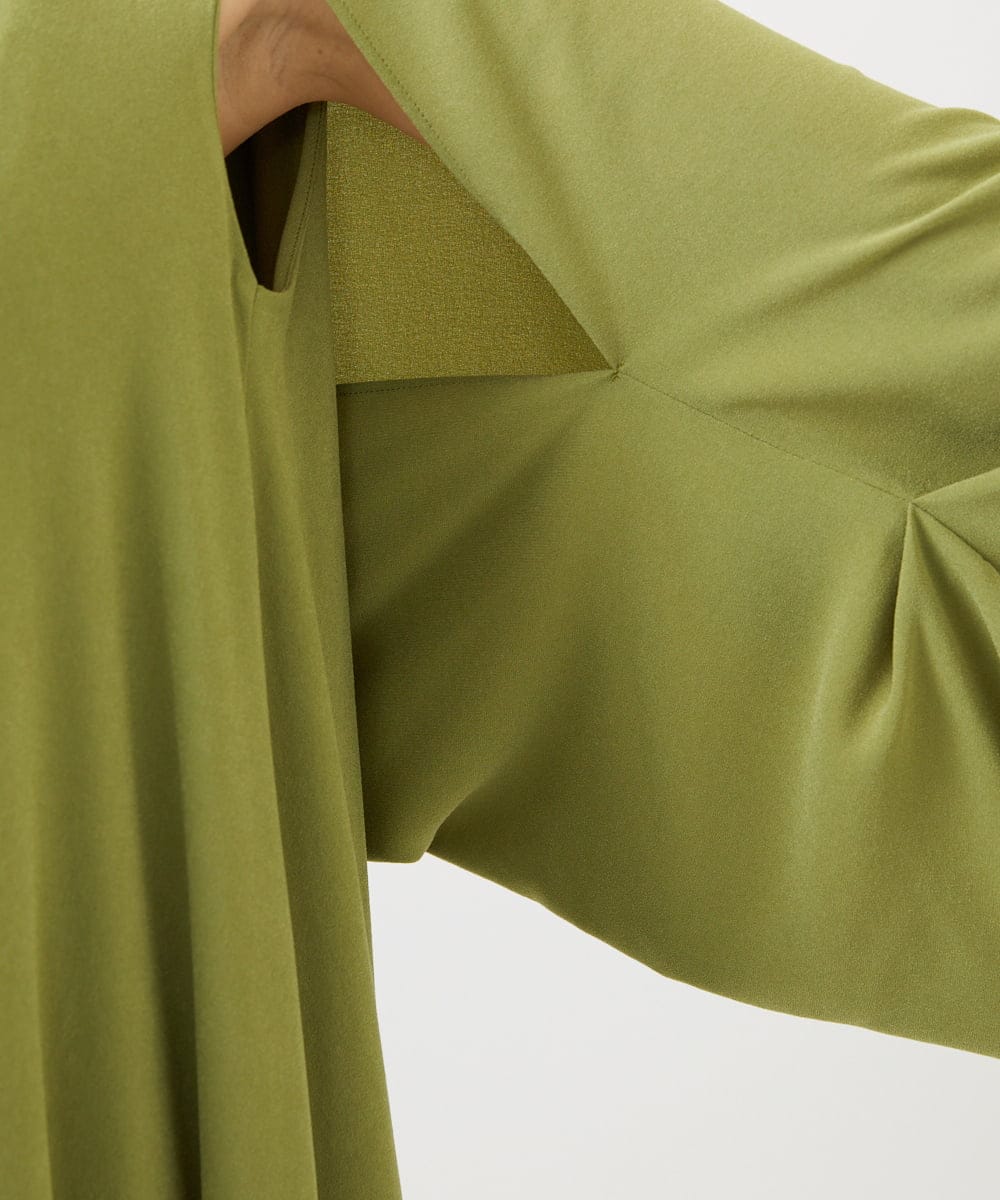 GDBGD02230 Sybilla(シビラ) ストールデザインボレロ グリーン