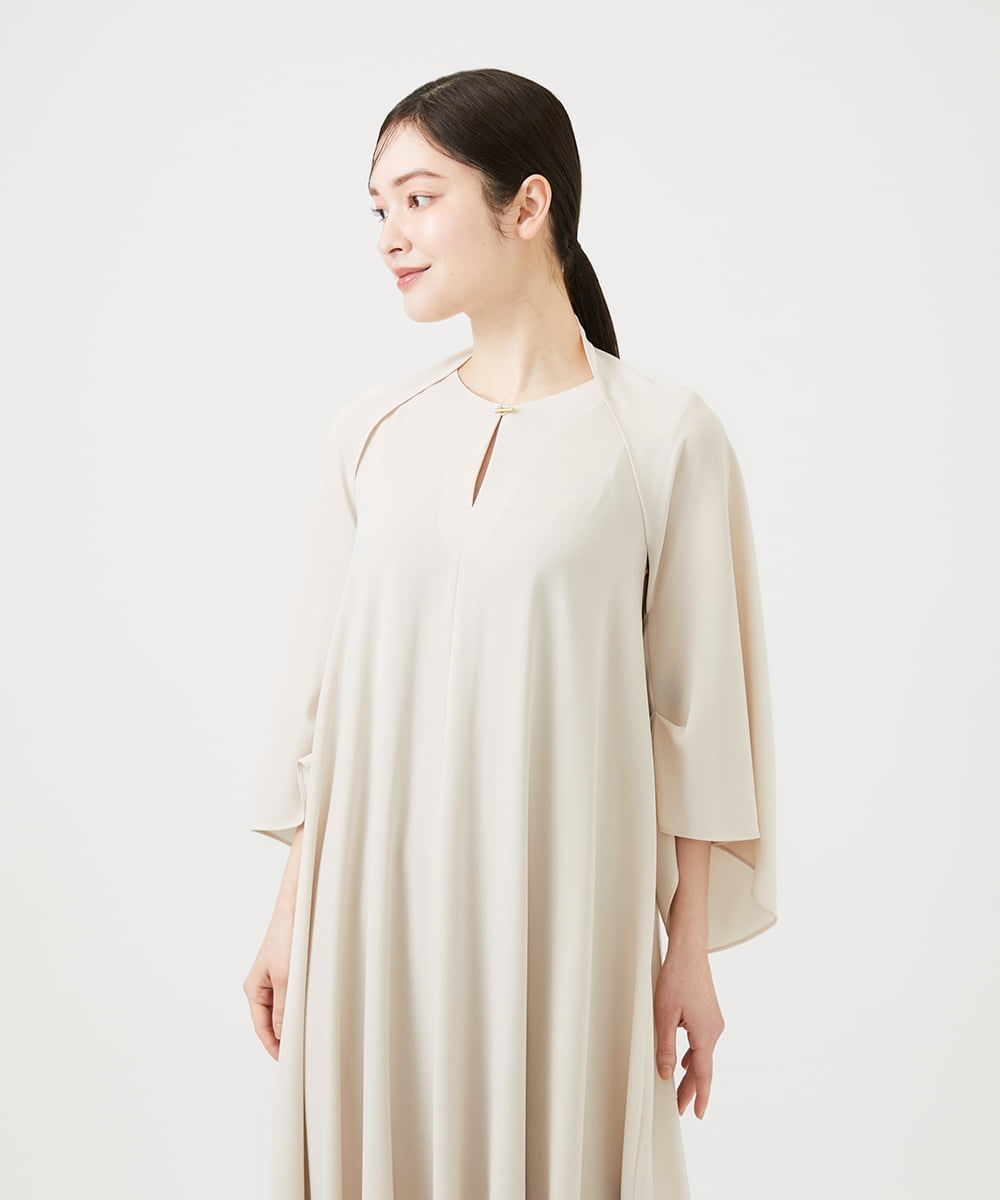 GDBGD02230 Sybilla(シビラ) ストールデザインボレロ アイボリー