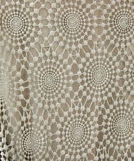 GDBGD05430 Sybilla(シビラ) サークルラメレースボレロ ダークシルバー