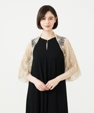 GDBGF05430 Sybilla(シビラ) サークルラメレースボレロ ゴールド
