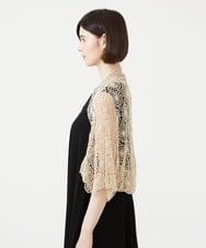 GDBGF05430 Sybilla(シビラ) サークルラメレースボレロ ゴールド