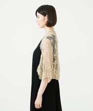 GDBGF05430 Sybilla(シビラ) サークルラメレースボレロ ゴールド