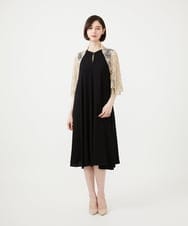 GDBGF05430 Sybilla(シビラ) サークルラメレースボレロ ゴールド
