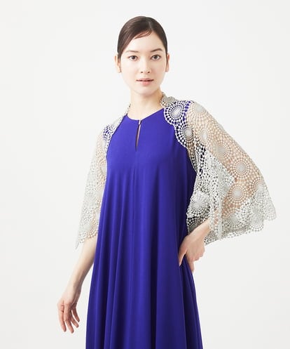 GDBHB05430 Sybilla サークルラメレースボレロ