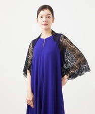 GDBHB05430 Sybilla(シビラ) サークルラメレースボレロ  ブラック