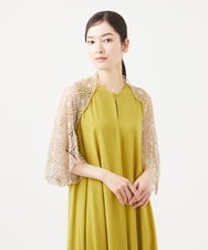 GDBHB05430 Sybilla(シビラ) サークルラメレースボレロ  ゴールド