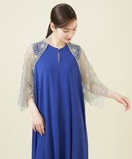 GDBHV05430 Sybilla(シビラ) サークルラメレースボレロ  ダークシルバー