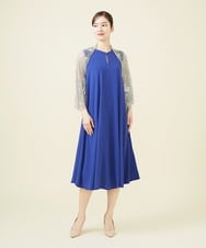 GDBHV05430 Sybilla(シビラ) サークルラメレースボレロ  ダークシルバー
