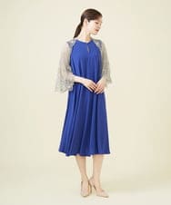 GDBHV05430 Sybilla(シビラ) サークルラメレースボレロ  ダークシルバー