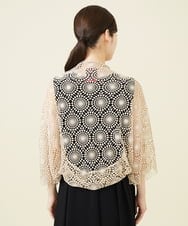 GDBHV05430 Sybilla(シビラ) サークルラメレースボレロ  ゴールド