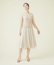 GDEAC23430 Sybilla(シビラ) サーキュラードレス アイボリー