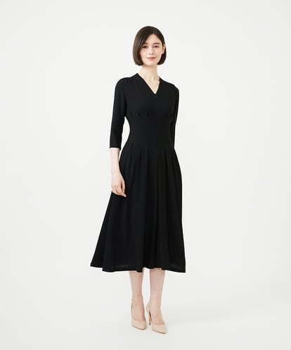GDEAG22420  タックデザインドレス