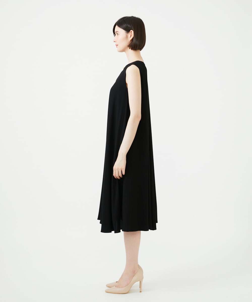 GDEAG23430 Sybilla(シビラ) サーキュラードレス ブラック