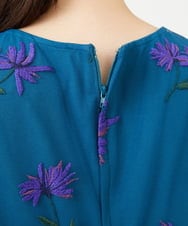 GDEAG90800 Sybilla(シビラ) マーガレット刺繍チュールドレス 【WEB限定】ブルー